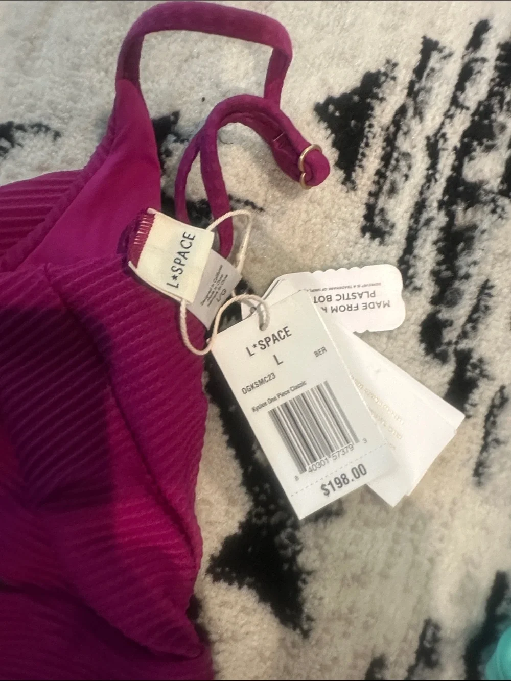 l*space One-Piece Swimsuit in Magenta